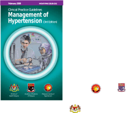 Management of Hypertension  Clinical Practice Guidelines