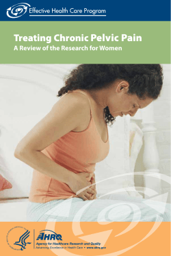 Pelvic Pain Treating Chronic A Review of the Research for Women