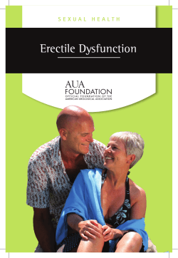 Erectile Dysfunction &#34;6&#34; FOUNDATION