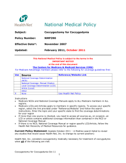 National Medical Policy