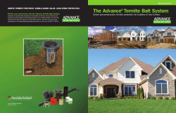 The Advance Termite Bait System ®