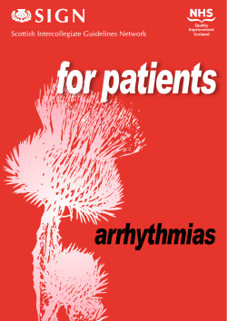 for patients arrhythmias