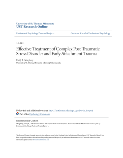 Effective Treatment of Complex Post Traumatic UST Research Online