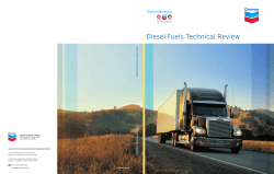 Diesel Fuels Technical Review &gt;cfYXcDXib\k`e^ Die sel F