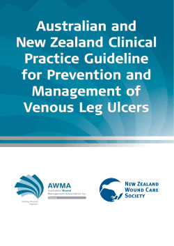 Australian and New Zealand Clinical Practice Guideline for Prevention and