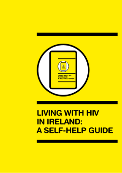 Living with hiv in ireLand: a SeLf-heLp guide