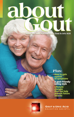 about Gout Plus: •