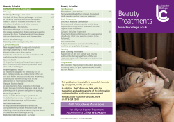Beauty Treatments