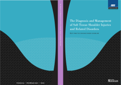 The Diagnosis and Management of Soft Tissue Shoulder Injuries and Related Disorders