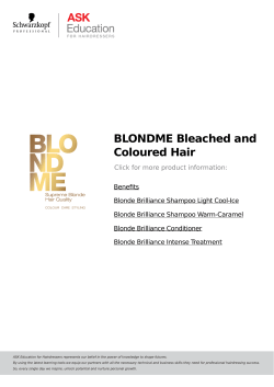 BLONDME Bleached and Coloured Hair