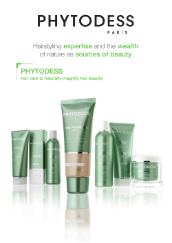 PHYTODESS Hairstyling and the of nature as