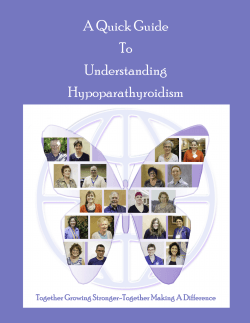 A Quick Guide To Understanding Hypoparathyroidism