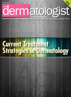 Current Treatment Strategies in Dermatology