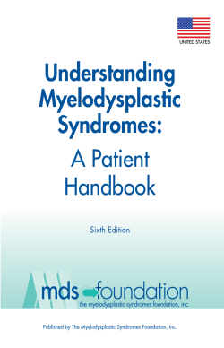 Understanding Myelodysplastic Syndromes: A Patient