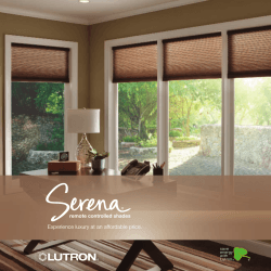 Experience luxury at an affordable price. remote controlled shades