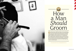 How a Man Groom Should