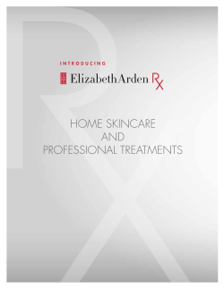 HOME SKINCARE AND PROFESSIONAL TREATMENTS
