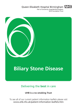 Biliary Stone Disease best