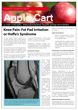 Apple Cart a core concepts  musculoskeletal health group newsletter