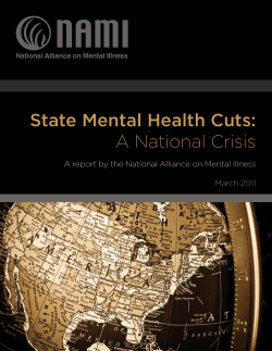 State Mental Health Cuts: A National Crisis March 2011