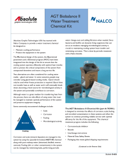AGT Biobalance II Water Treatment Chemical Kit