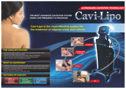 Cavi-Lipo is the most effective system for THE CAVI-LIPO SYSTEM