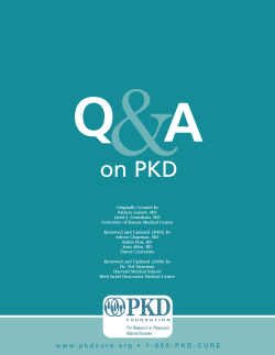 &amp; Q A on PKD