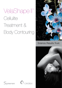 VelaShape II Cellulite Treatment &amp; Body Contouring
