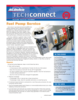 Fuel Pump Service