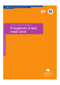 Management of early breast cancer NHMRC M