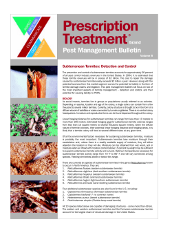 Prescription Treatment Pest Management Bulletin brand