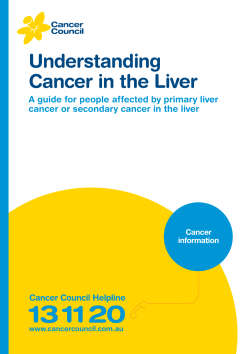 Understanding Cancer in the Liver cancer or secondary cancer in the liver