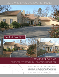South of Cary Street  Presented by RE/MAX Commonwealth, REALTORS®