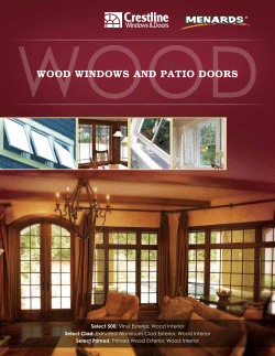 wood wood windows and patio doors Select 500 Select Clad