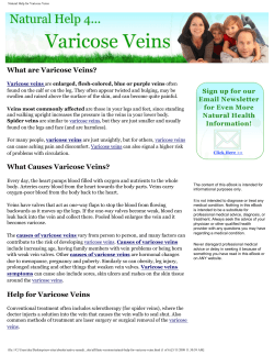 What are Varicose Veins?