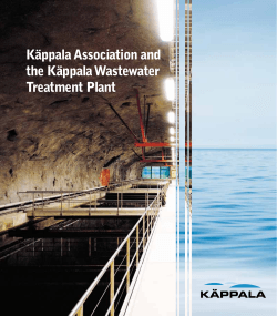 Käppala Association and the Käppala Wastewater Treatment Plant