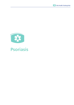 Psoriasis Skin Health Training Pack 33