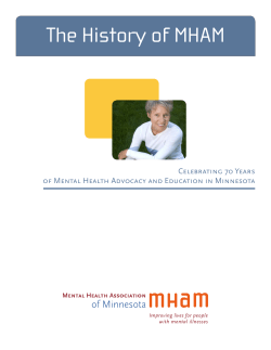 The History of MHAM Celebrating 70 Years