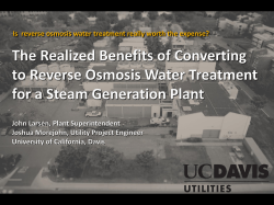 Is  reverse osmosis water treatment really worth the expense?