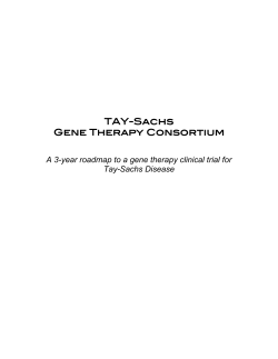 TAY-Sachs Gene Therapy Consortium Tay-Sachs Disease