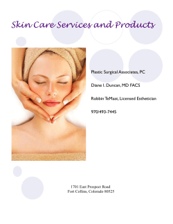 Skin Care Services and Products