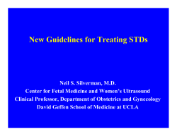 New Guidelines for Treating STDs