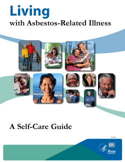Living with Asbestos-Related Illness A Self-Care Guide CS107729