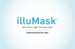 Anti-Acne Light Therapy Mask Instructions for Use