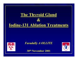 The Thyroid Gland &amp; Iodine -