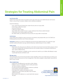 Strategies for Treating Abdominal Pain Doernbecher