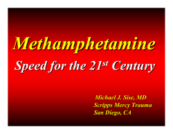 Methamphetamine Speed for the 21 Century st