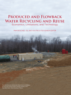 Produced and Flowback Water Recycling and Reuse Economics, Limitations, and Technology