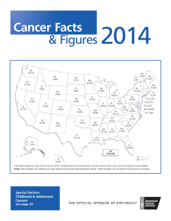 2014 Cancer Facts &amp; Figures