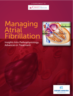 Managing Atrial Fibrillation Insights Into Pathophysiology,
